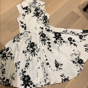 Button down flowy dress